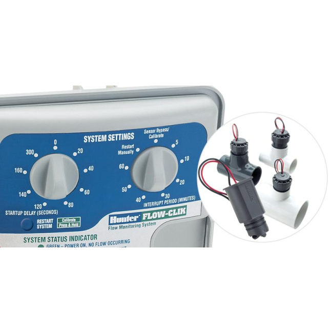 Té + 2 adaptateurs filetés pour  Flow-clik Hunter