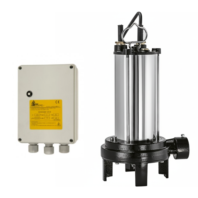 TROTEC Pompe De Relevage Externe - Puissante Et Fiable 220V, Hauteur 5m