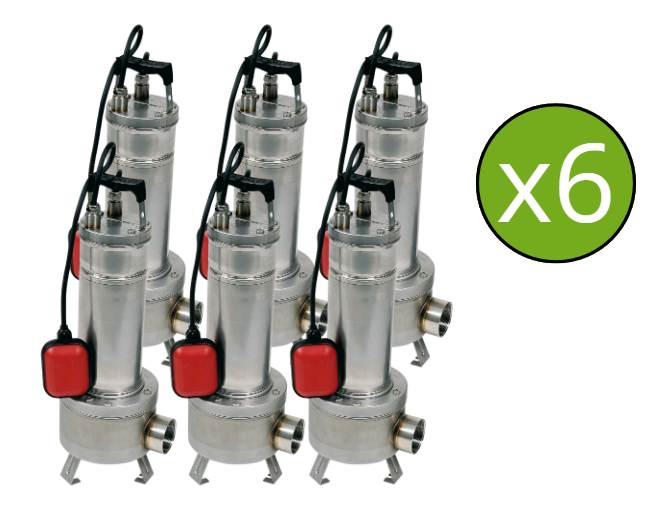 Lot de 6 pompes de relevage FEKA VS 550 M Auto Arrosage Distribution — free download