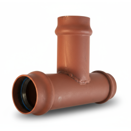 Té 3 emboitures (avec joints)