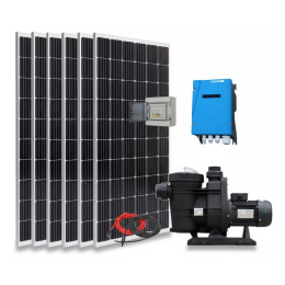 Kit pompe solaire pour piscine 65 à 100m3