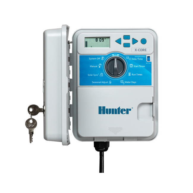 Programmateur X-Core extérieur - Hunter - 4 / 6 et 8 Stations