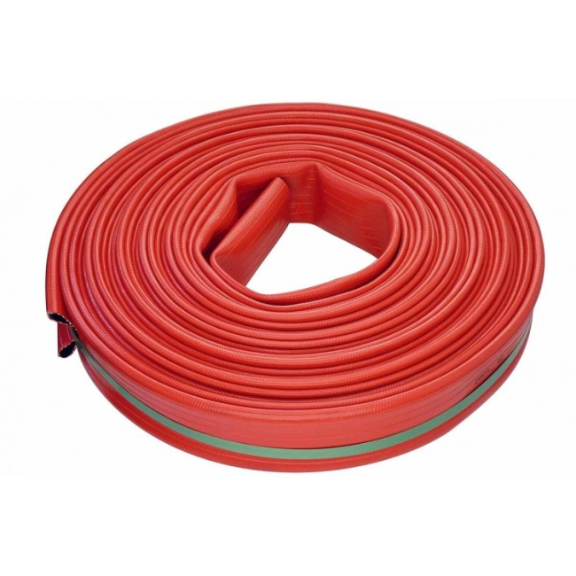 Tuyau Tricoflat rouge 16bars Ø 50 - 25 mètres