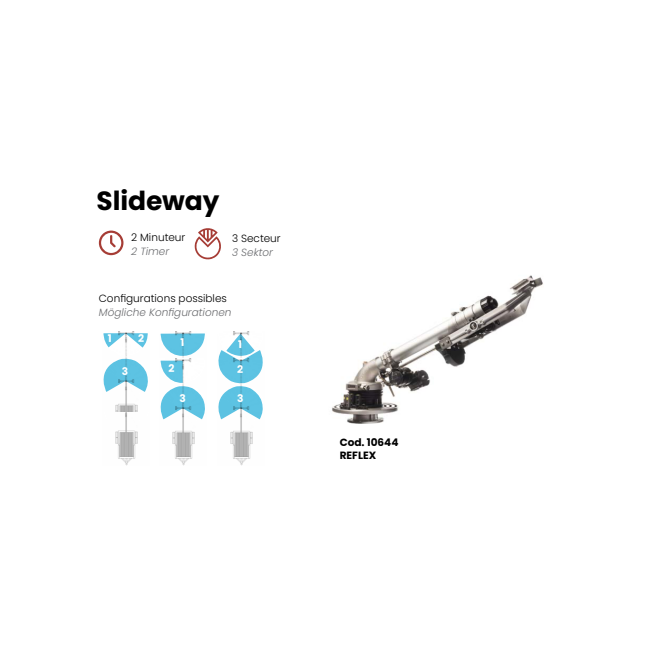 Canon d’arrosage REFLEX + rotorkit 2 SIME