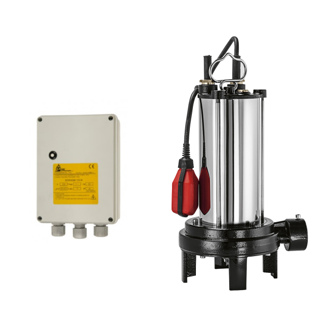 Pompe de relevage SEMISOM 125 GR Auto Mono +CD Jetly