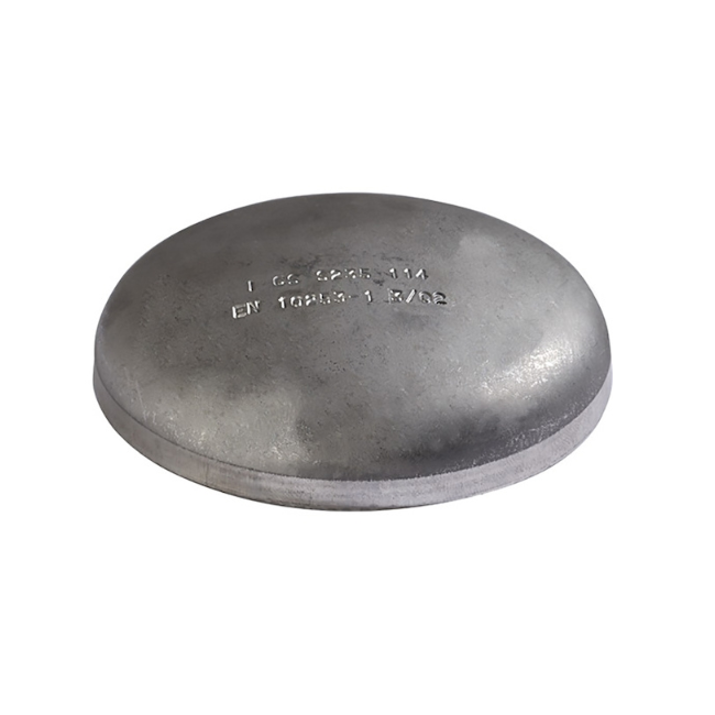 Bouchon acier à souder fond bombé ⌀88,9