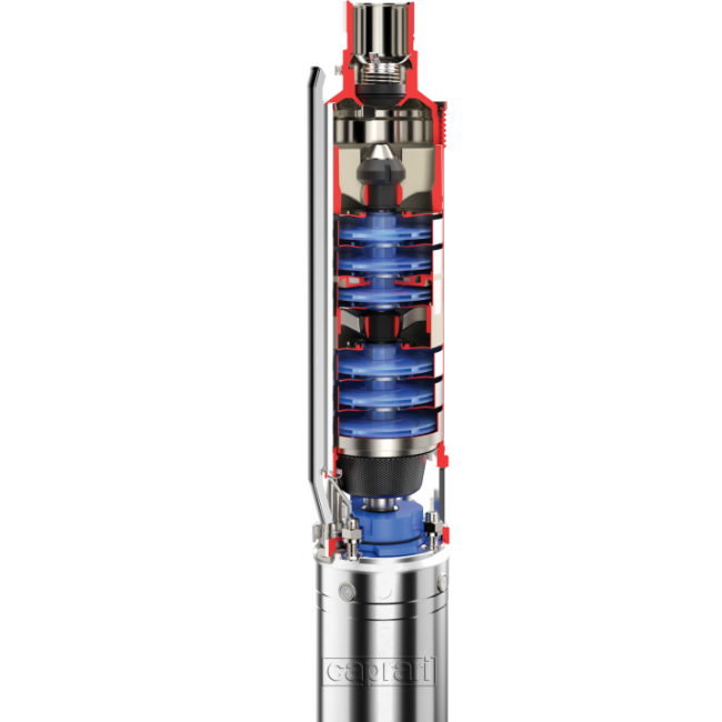 Pompe immergée E4XED 30 Tri Désert CAPRARI