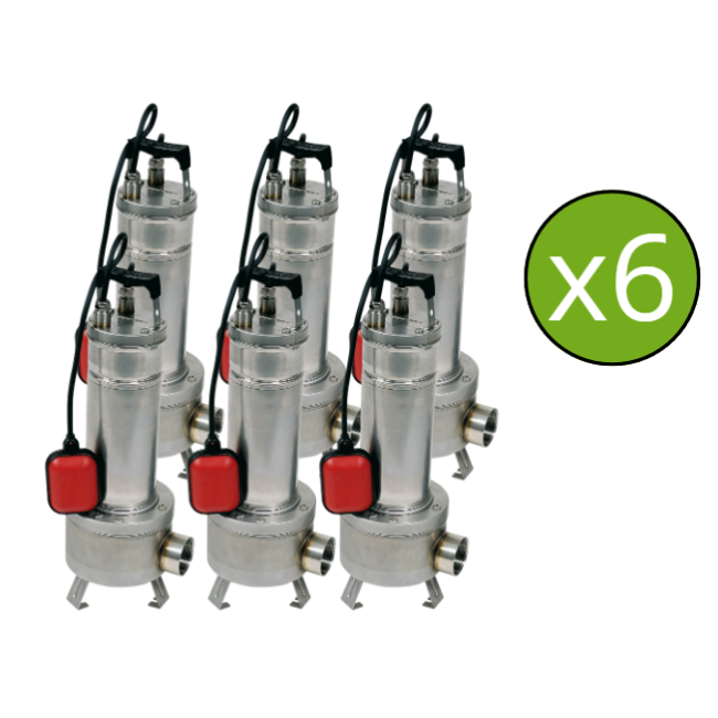 Lot de 6 pompes de relevage FEKA VS 550 M Auto