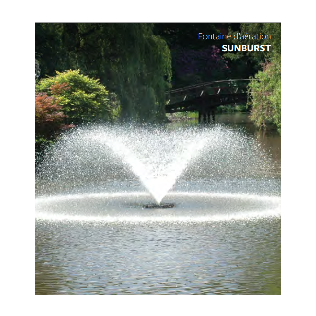 Fontaine d’aération Otterbine 3HP