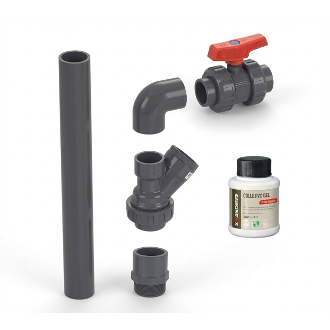 Kit de refoulement pour pompe de relevage 2" en sortie verticale