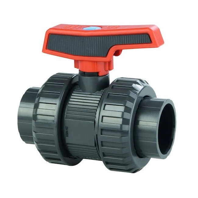 Vanne PVC à coller double union 25mm