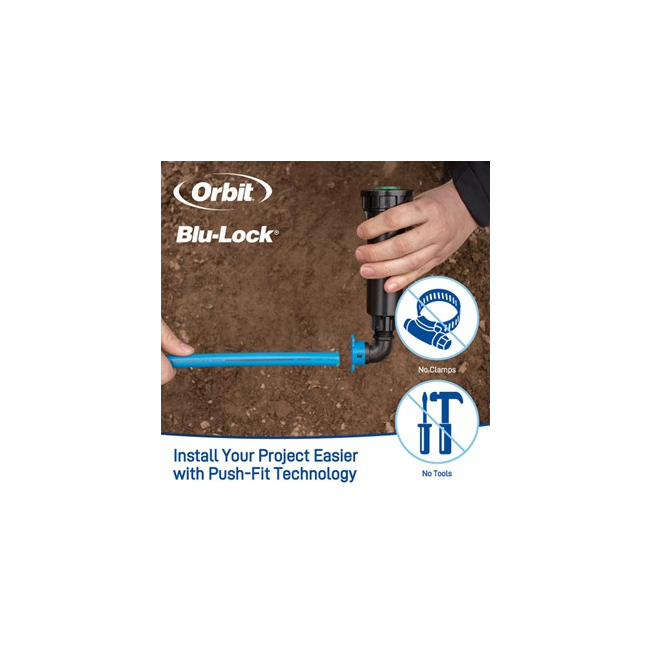 Coude Blu-Lock fileté ¾''