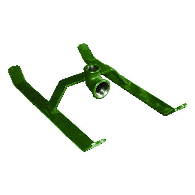 Traineau luge acier pour montage d'arroseur