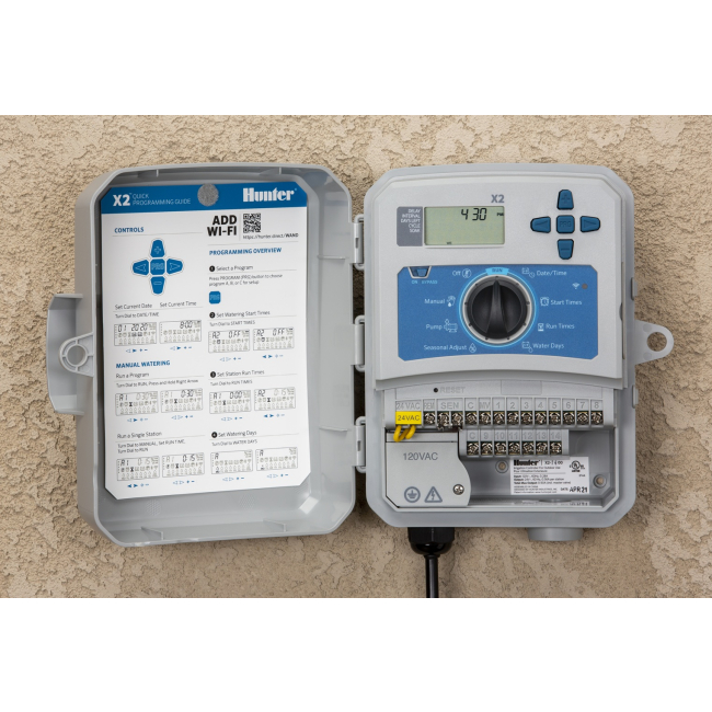 Programmateur X2 Hunter 4 à 14 stations