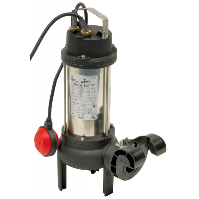 Pompe SEMISOM 290 Auto Mono Horizontale BBC Jetly + griffe