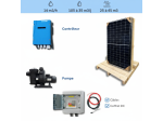 Kit pompe solaire pour piscine 25 à 45m3