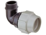 Coude 90° fileté Plasson 20 x 1/2'' M