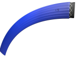 Tuyau Tricoflat bleu 8bars Ø 90 - 25 mètres