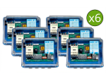 Lot de 6 coffrets DSN 61/12A bi-tension Jetly