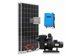 Kit pompe solaire pour piscine 10 à 35m3