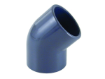 Coude 45° PVC pression 32mm à coller