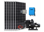 Kit pompe solaire pour piscine 65 à 100m3