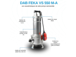 Pompe de relevage FEKA VS 550 M Auto DAB
