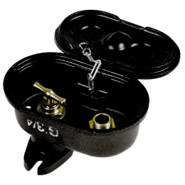 Bouche d'arrosage ovale Bayard DN 25 à carré