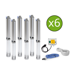 Lot de 6 kits forage S4 3/13 M Dab