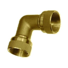 Coude union taraudé laiton 1"