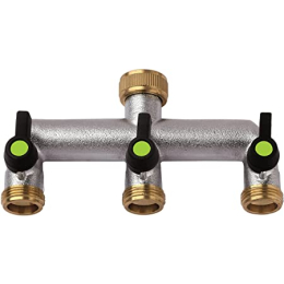 Robinet laiton 3 voies 3/4"