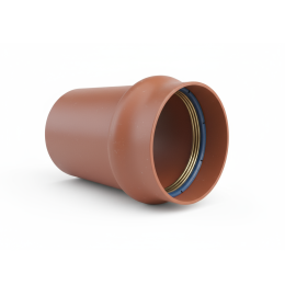 Manchon simple à emboiture pour tuyaux PVC