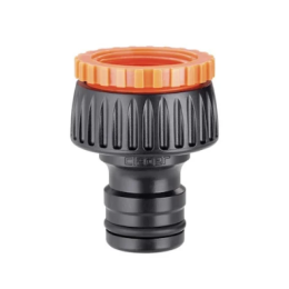 Raccord nez de robinet 3/4" grand débit Claber