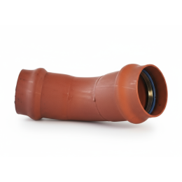 Coude 45° à 2 emboîtures (avec joints)