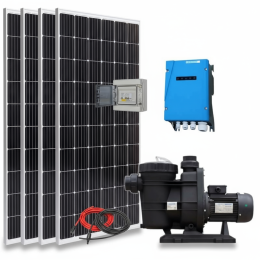 Kit pompe solaire pour piscine 45 à 75m3