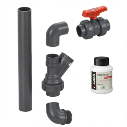 Kit de refoulement pour pompe de relevage 2" en sortie horizontale